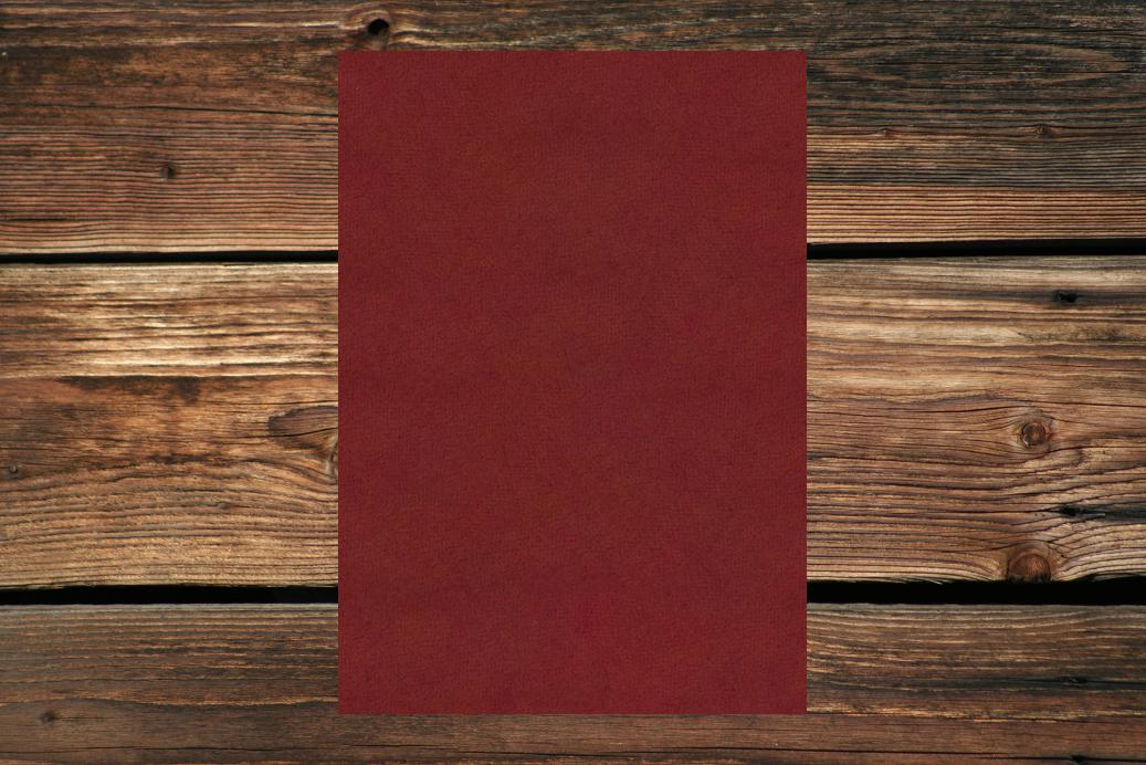 Papier A4 210x297 mm Strukturiert Bordeaux 100 g/qm